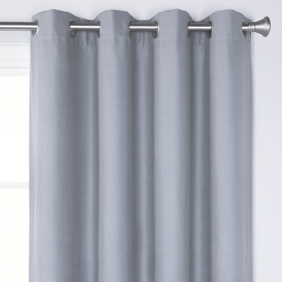 Nantes Total Blackout Thermal Grommet Curtain, 1 Panel - PoshBlu