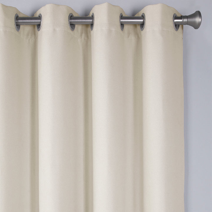 Nantes Total Blackout Thermal Grommet Curtain Panel, 1 Panel - PoshBlu