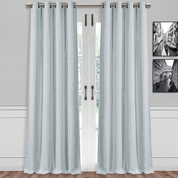 Conway Grommet 100% Blackout Window Single Curtain Panel - PoshBlu