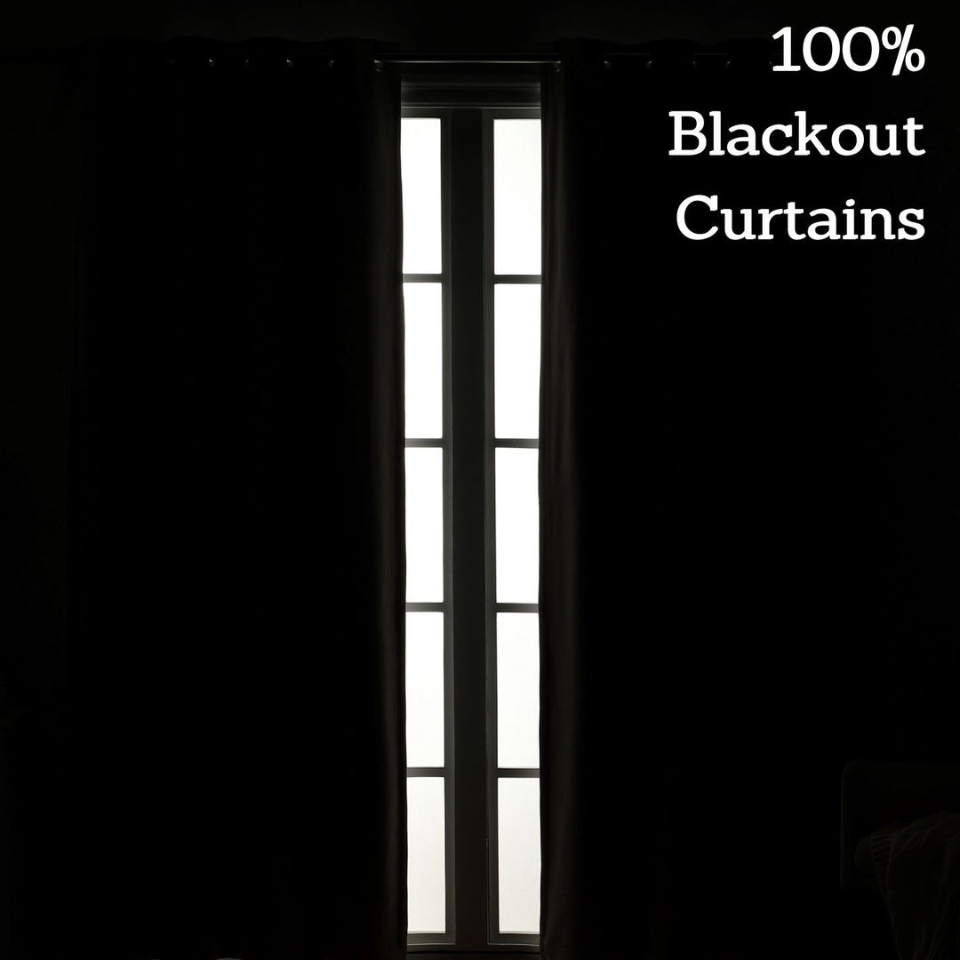 Amara Thermal Insulated Blackout Curtain with Grommets, 1 Panel - PoshBlu