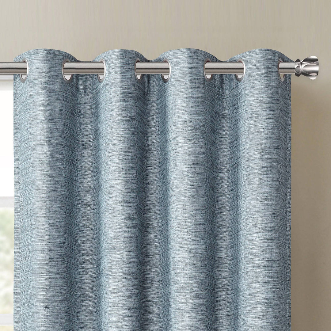 Plimpton Textured Blackout Curtain Panel Pair - PoshBlu