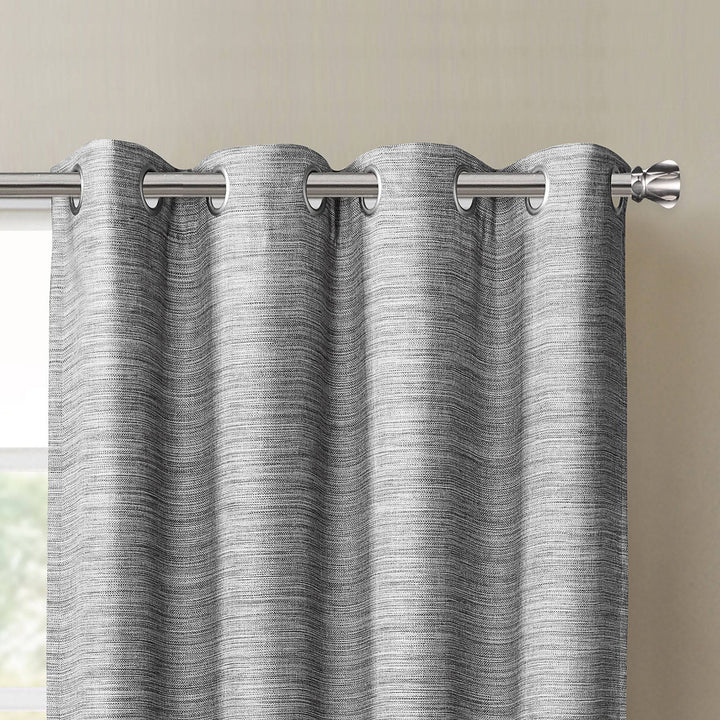 Plimpton Textured Blackout Curtain Panel Pair - PoshBlu