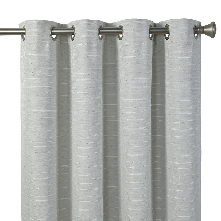 Willow Total Blackout Grommet Single Curtain Panel - PoshBlu