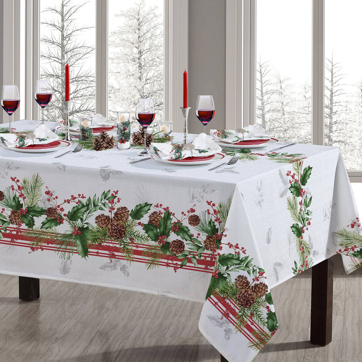 Christmas Joy Holiday Tablecloth - PoshBlu