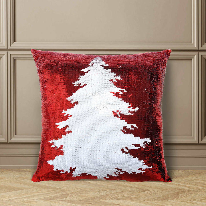 Christmas Tree Holiday Throw Pillow - PoshBlu