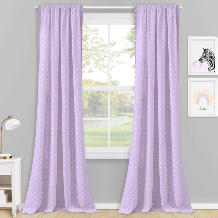 Carnival Polka Dot Total Blackout Curtain, 1 Panel - PoshBlu