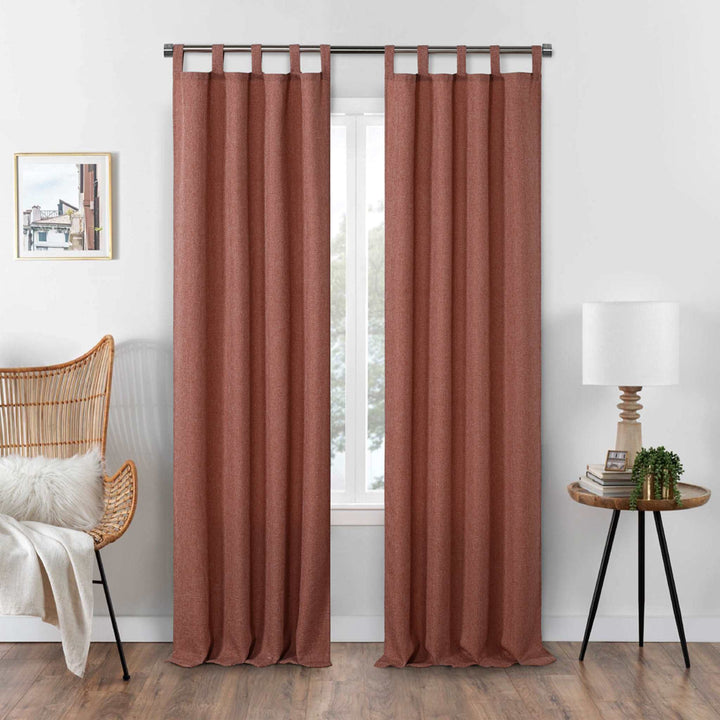 Heathrow Light Filtering Curtain Panel Pair - PoshBlu