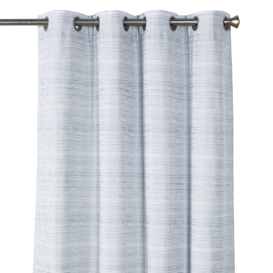 Ludlow Total Blackout Grommet Single Curtain Panel - PoshBlu