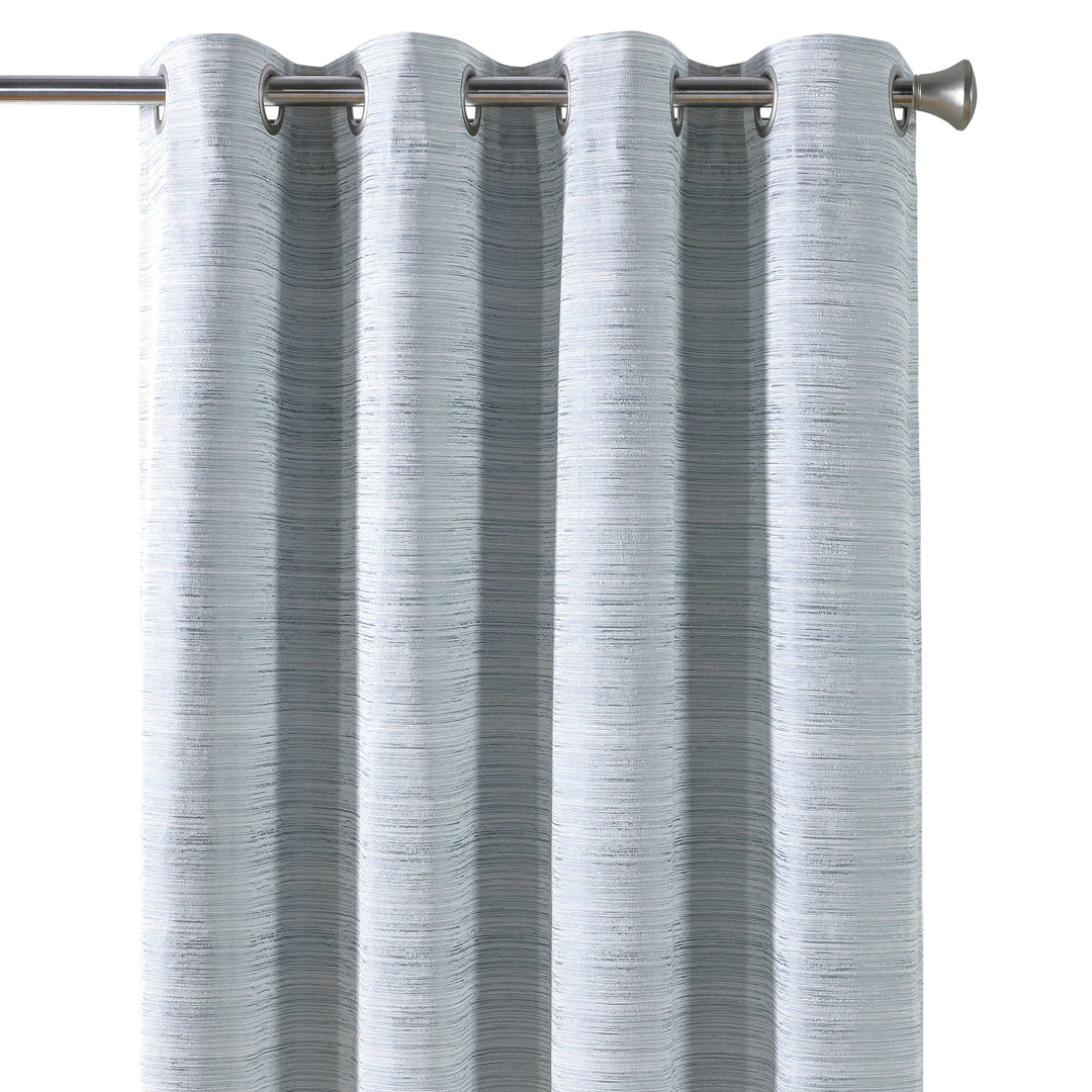 Ludlow Total Blackout Grommet Single Curtain Panel - PoshBlu