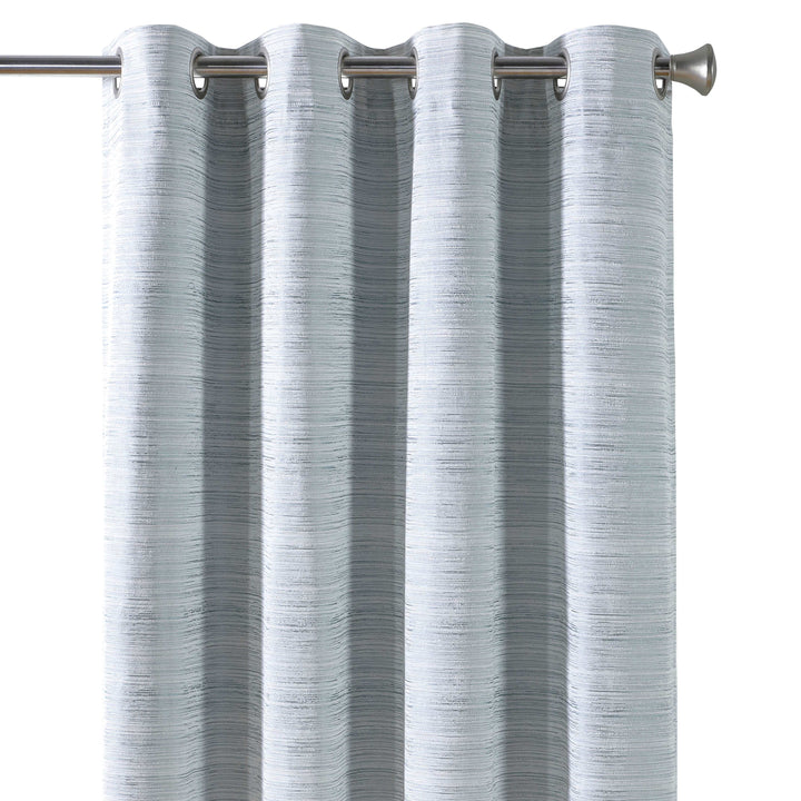 Ludlow Total Blackout Grommet Single Curtain Panel - PoshBlu