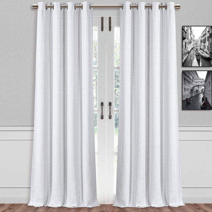 Radcliff Lined Total Blackout Single Curtain Panel - PoshBlu