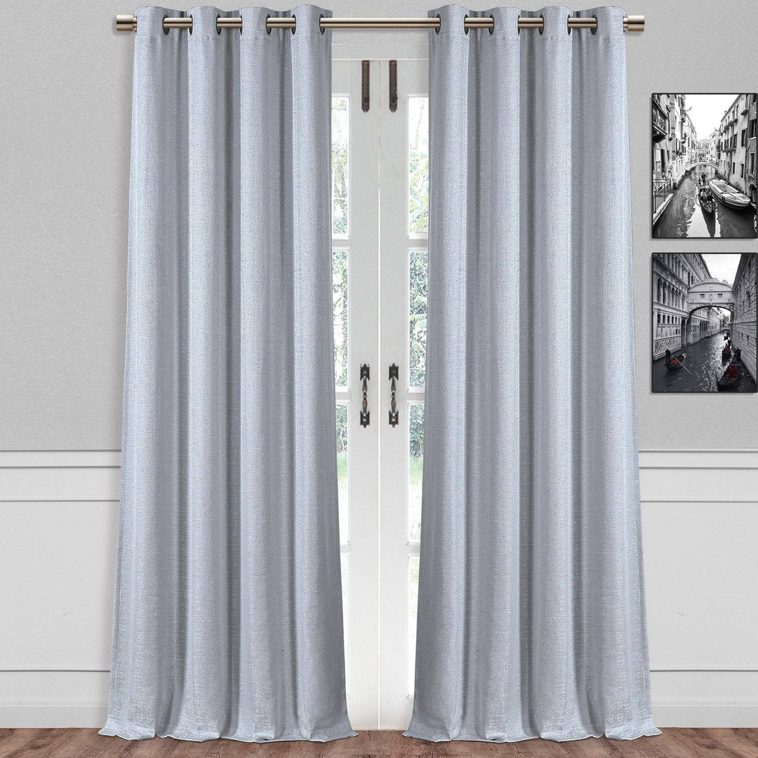 Radcliff Lined Total Blackout Single Curtain Panel - PoshBlu