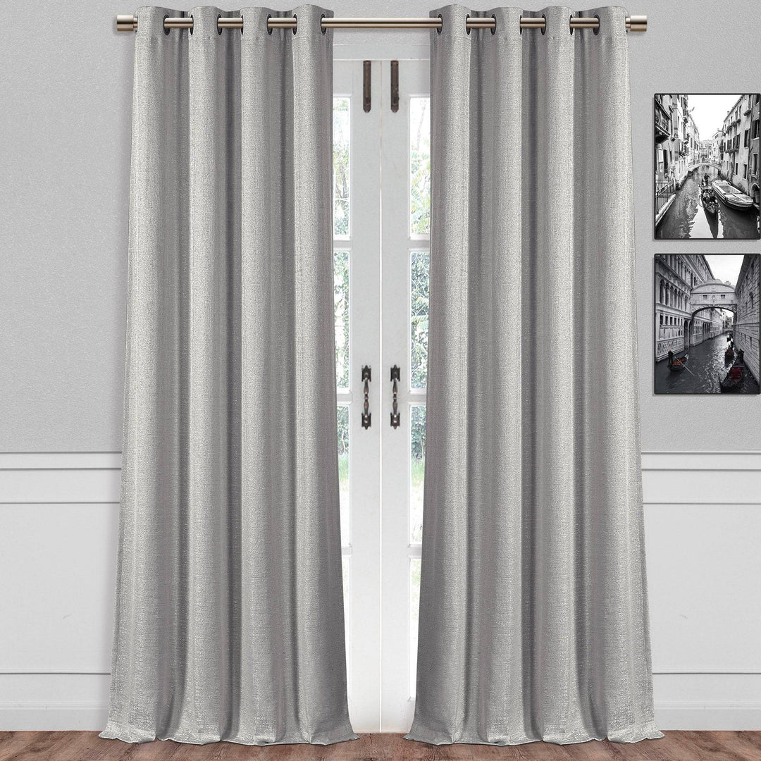 Radcliff Lined Total Blackout Single Curtain Panel - PoshBlu