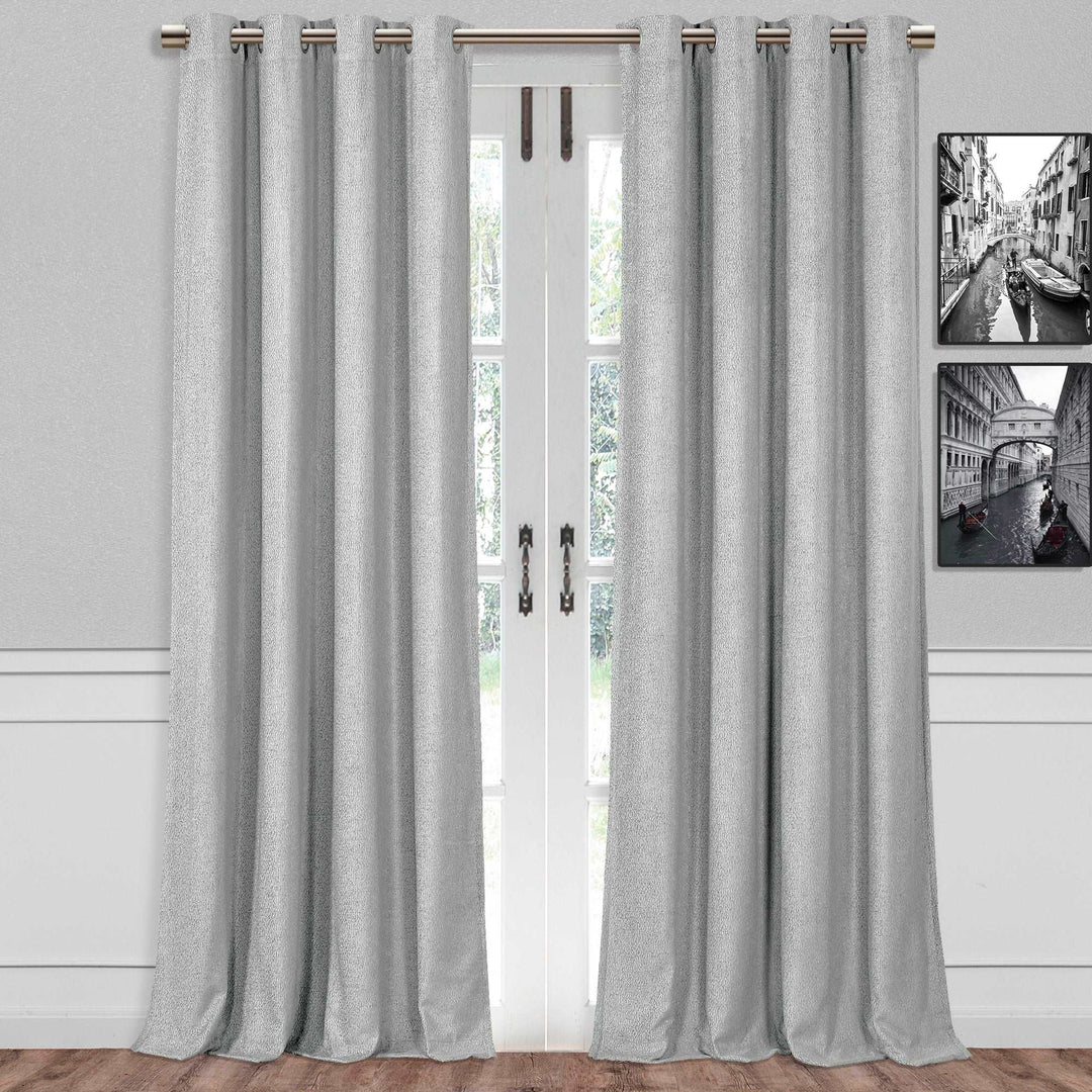 Baldwin Lined Velvet Total Blackout Curtain, 1 Panel - PoshBlu