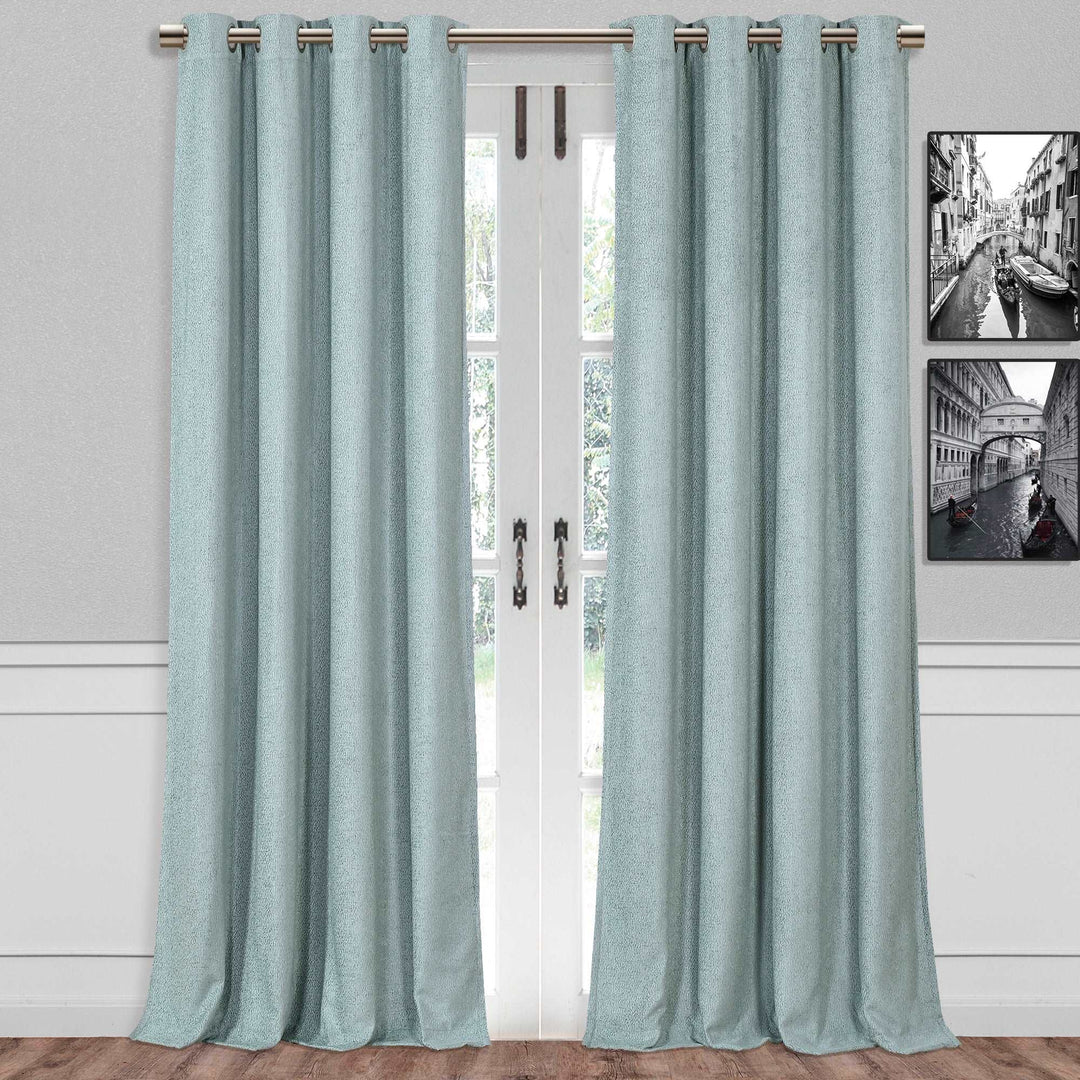 Baldwin Lined Velvet Total Blackout Curtain, 1 Panel - PoshBlu