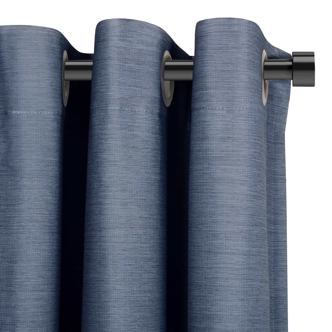 Kinsley Lined Total Blackout Curtain, 1 Panel - PoshBlu