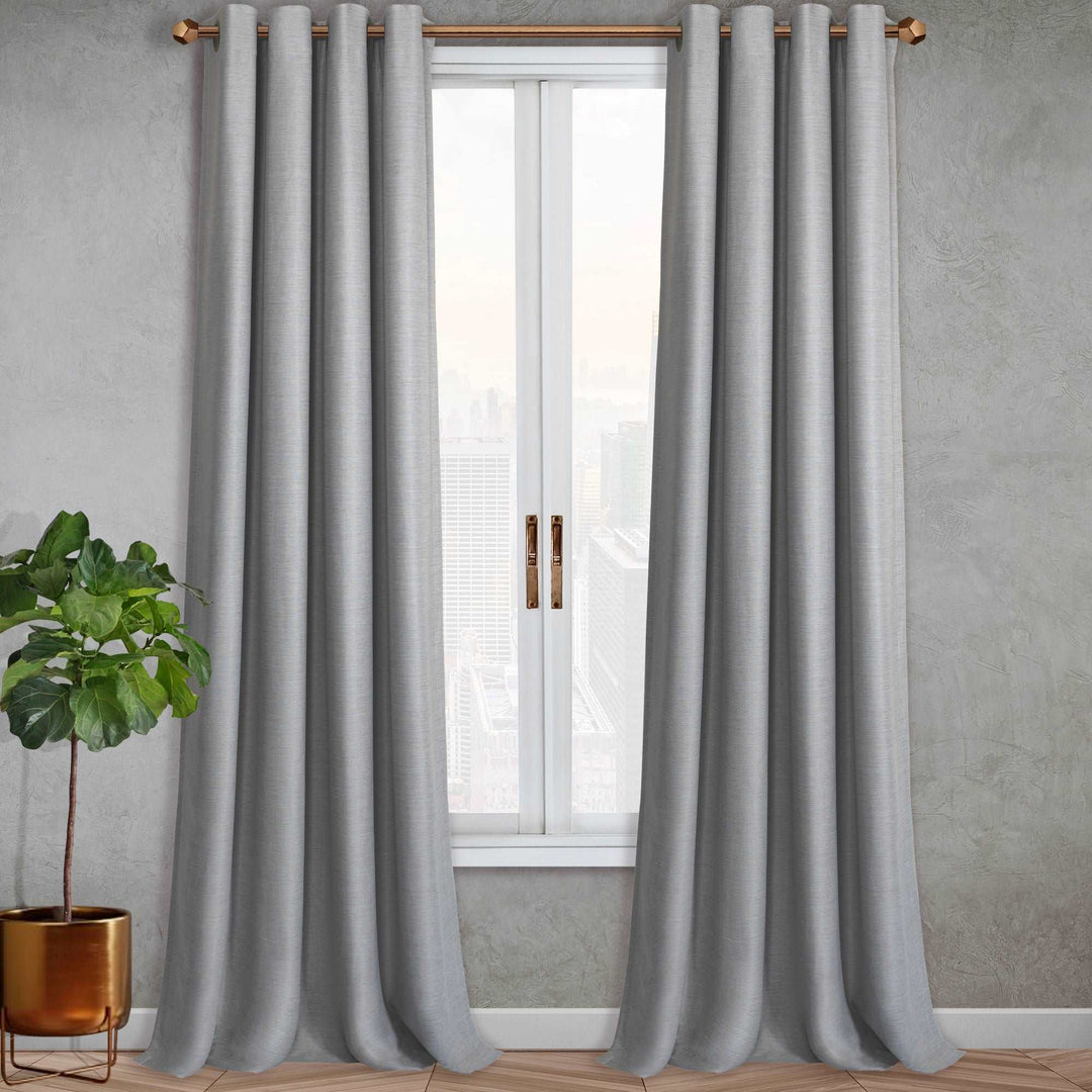 Kinsley Lined Total Blackout Curtain, 1 Panel - PoshBlu