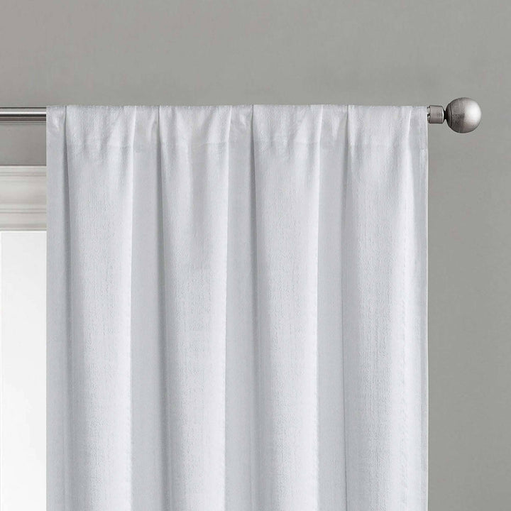 Cambria Textured Lined Total Blackout Curtain, 1 Panel - PoshBlu