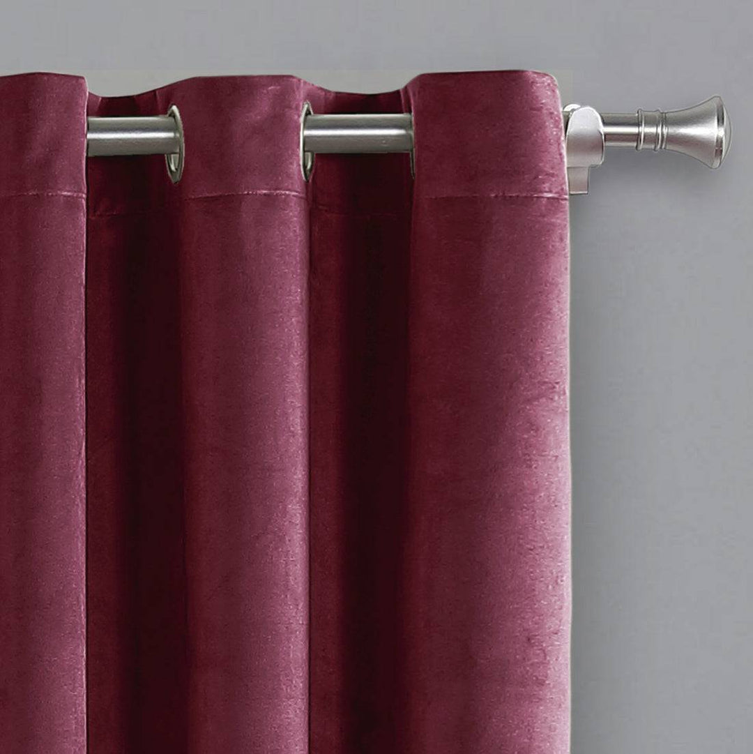 Majesty Velvet Total Blackout Curtain Panel Pair - PoshBlu