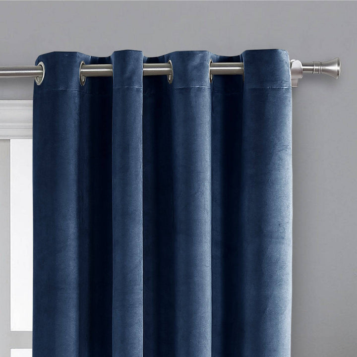 Majesty Velvet Total Blackout Curtain Panel Pair - PoshBlu